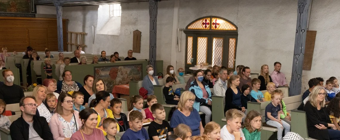 Gefeiert wurde der Gottesdienst in der St. Bonifatiuskirche in Sömmerda