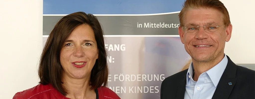 Katrin Göring-Eckardt und Marco Eberl im Gespräch über die Stiftungsarbeit
