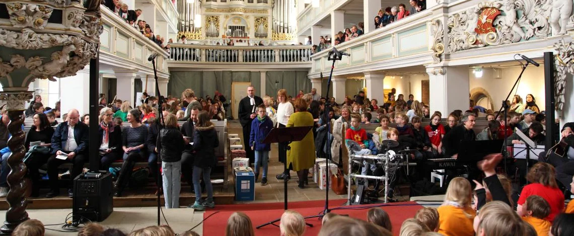 Festgottesdienst zum 30-jährigen Jubiläum der Evangelischen Grundschule Gotha in der Augustinerkirche