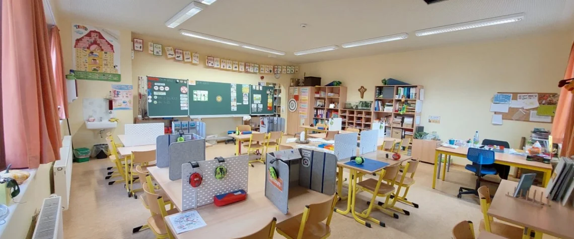 Zu einer Schulbesichtigung lud die Grundschule Nordhausen die Pädagoginnen und Pädagogen anderer Grundschulen ein.